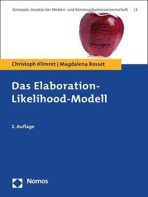 cover image of Das Elaboration-Likelihood-Modell